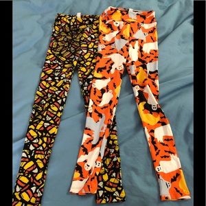 Lularoe kids children’s leggings l/xl